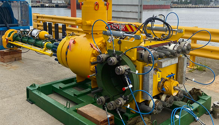 Subsea Mechanical Clamp and Hot Tap Tie-In