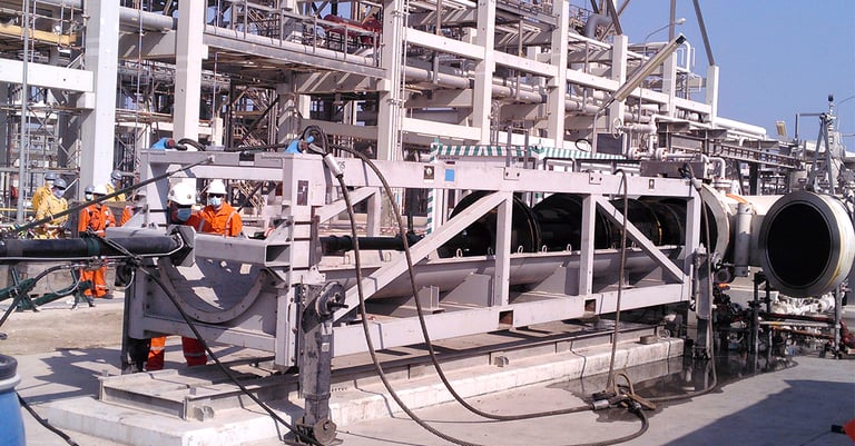 38” Remote Tecno Plugs & Leak Testing, Onshore Pipeline, Qatar