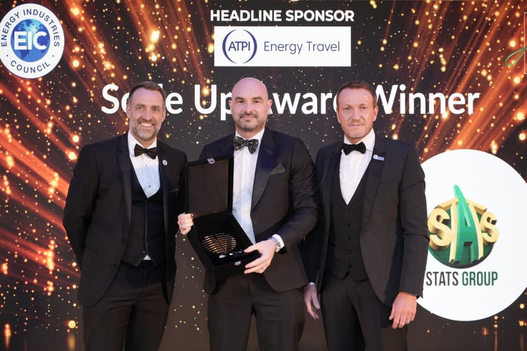 STATS Group Honoured with Scale Up Award at the EIC Regional Awards in Dubai