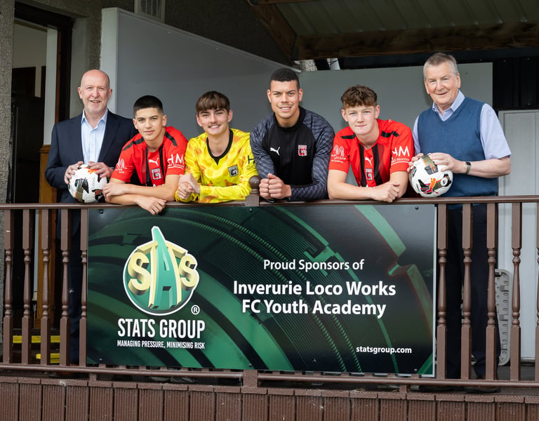 STATS Group signs three-year sponsorship deal to support Inverurie Locos Youth Academy