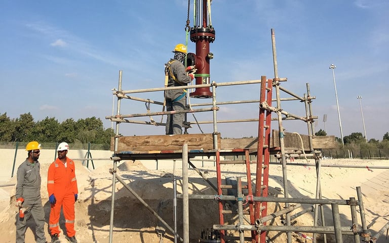 10” Dual BISEPs | Jet Fuel Pipeline, Abu Dhabi, UAE