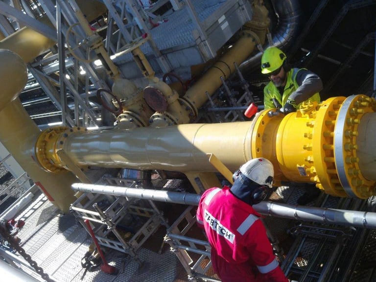 Mechanical Pipe Connectors, Oil Terminal, Norway