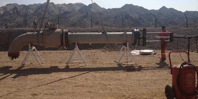 20” Tethered Tecno Plug, Main Oil Line Nahada to Mina Al Fahal, Oman