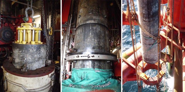 Caisson Securing & Recovery, North Sea, UK